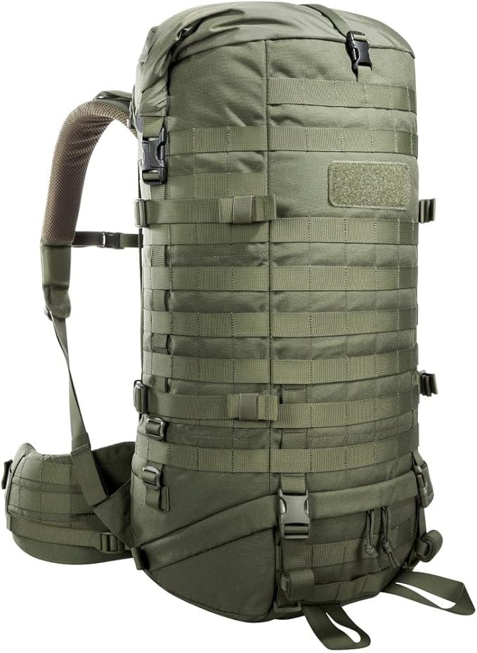 Tasmanian Tiger TT Base Pack 52 Modular Expandable Backpack 52 L to 65 L Volume Trekking Backpack