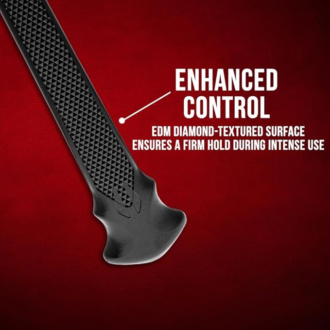Honshu Double Headed Axe | Injection Molded Nylon Handle | Lightweight and Balanced | Leather Belt Sheath Included | 27 1/5 Over All
