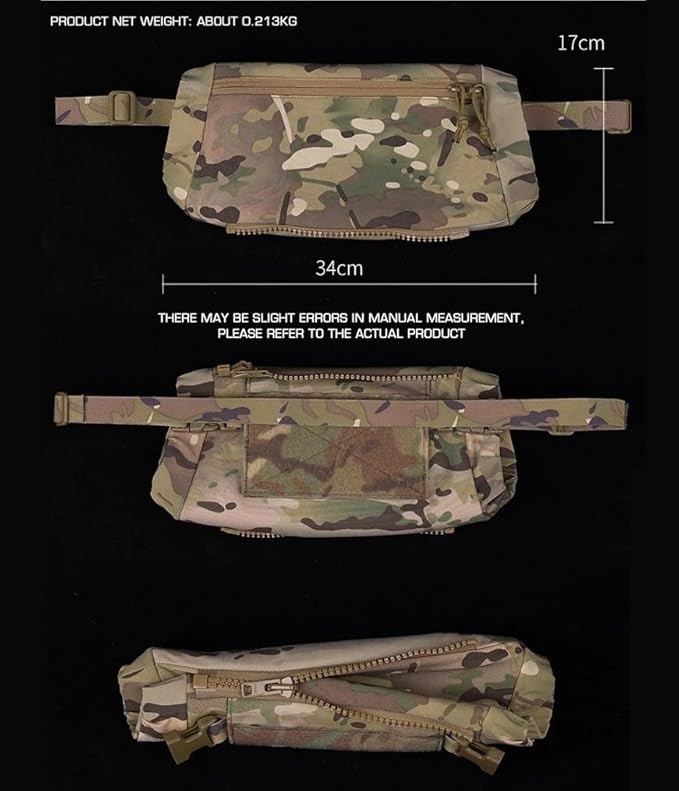 Winter Hand Warmer Pouch Waterproof Windproof Camping Hiking Protective Gloves Waist Bag