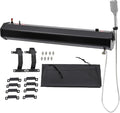 Roof-Mounted Roof Rack Water Tankw/Storage Bag and 4.92ft Hosefor Hiking Car wash Pet Cleaning Beach VacationsOutdoor Activities Water Supply 20L