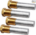Engine Zinc Anode 1/2 NPT x 2 Compatible with 130-6628 &amp 68241 Cummins Marine Engine Fit Model 6BT 6BTA 4BT 6CTA QSB5.9 QSC8.3 QSM11 (4)