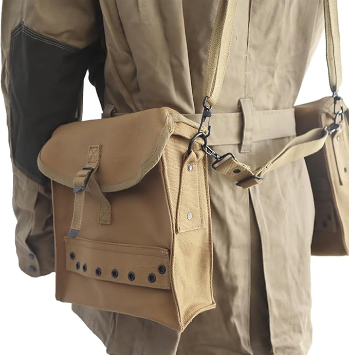 Replica WW2 WWII US Individual Medic Combat Equipment Field Kit Backpack Combination