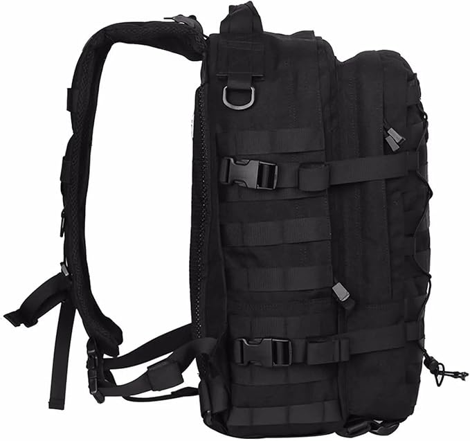 Tactical Assault Backpack – Large Capacity 3P Rucksack For Men Hunting Hiking Camping Outdoor Bag