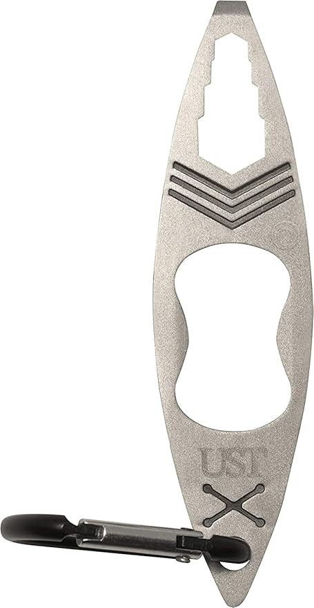 ust Tool-a-Long Carabiner Clip Multi-Tool Bundle Featuring a Themed Collection of Compact Stainless Steel Tools! (Travel Trek Transport)