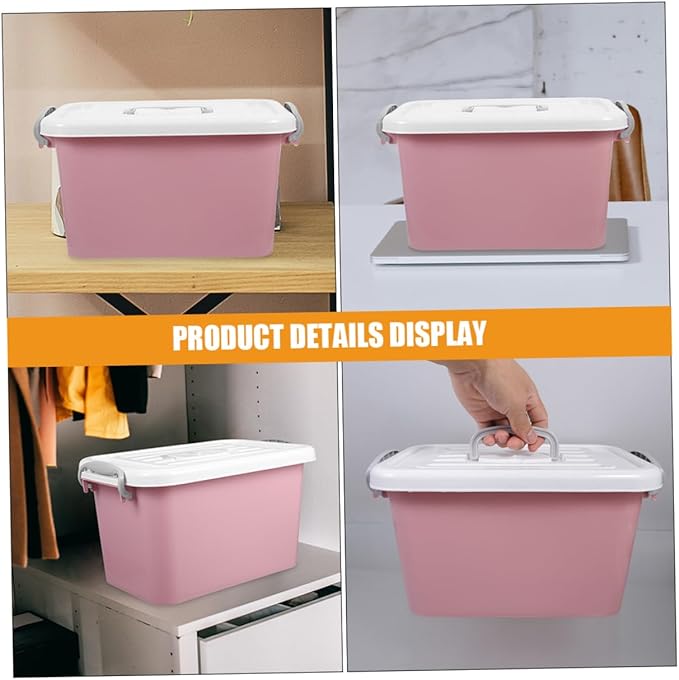 Cabilock Nordic Style Craft Organizer Socks Organizer Box Small Plastic Supplies Tool Box Large Plastic Storage Bins