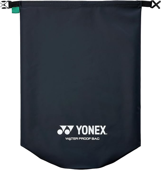 YONEX GEARLOGIC Stuff Bag - Waterproof Wet Clothes Storage Sack Recycled Polyester Gym Travel Multi Sport Bag 20x20x44cm