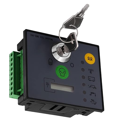 702 Generator Controller Board – DSE702 MS HC Manual Start Control Panel for PTO Generators Compatible with Diesel &amp Gas Generators