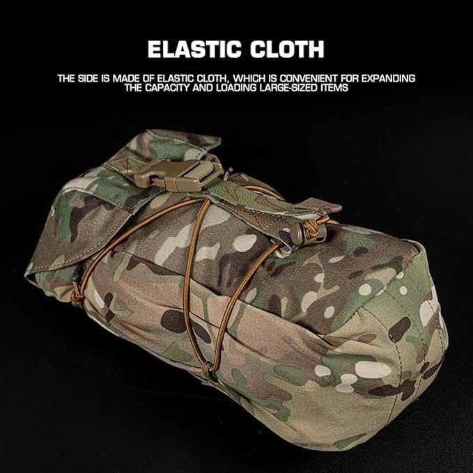 Tactical GP Pouch Molle Bag Suite General Purpose Pack Hunting Airsoft Vest Belt Waist Bag Gear
