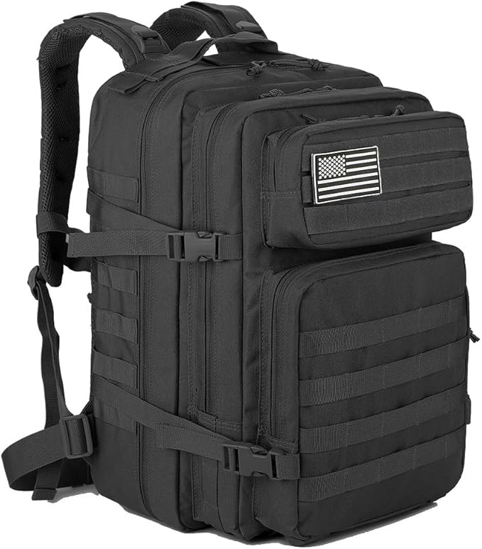 QT&ampQY 45L Tactical backpack &amp Tactical Toiletry Bag