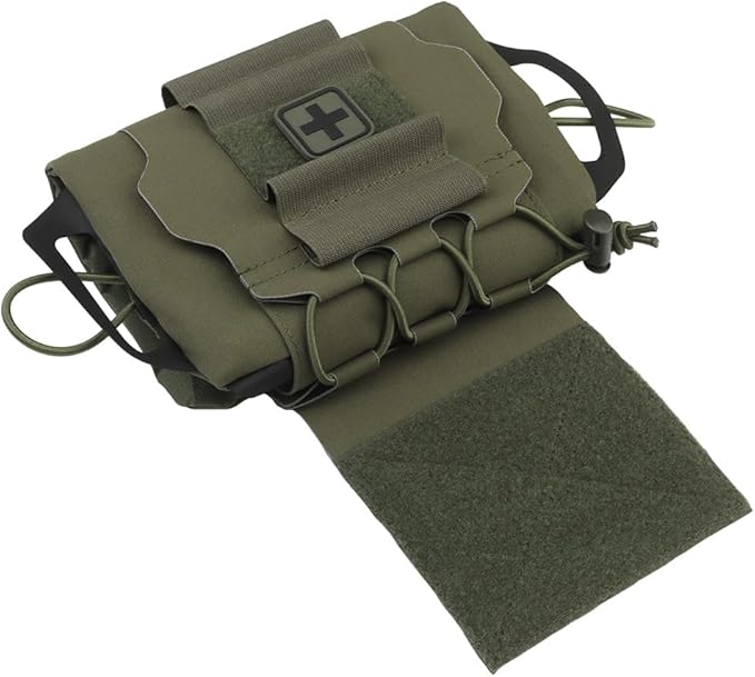 Tactical IFAK PouchRapid Tear-Away Two-Piece System First Aid Kit Medical Pouches Emergency Survival Bag