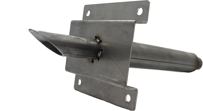 GenExhaust Universal generator exhaust system double layer wall attachment for 1 ID steel flex tubing