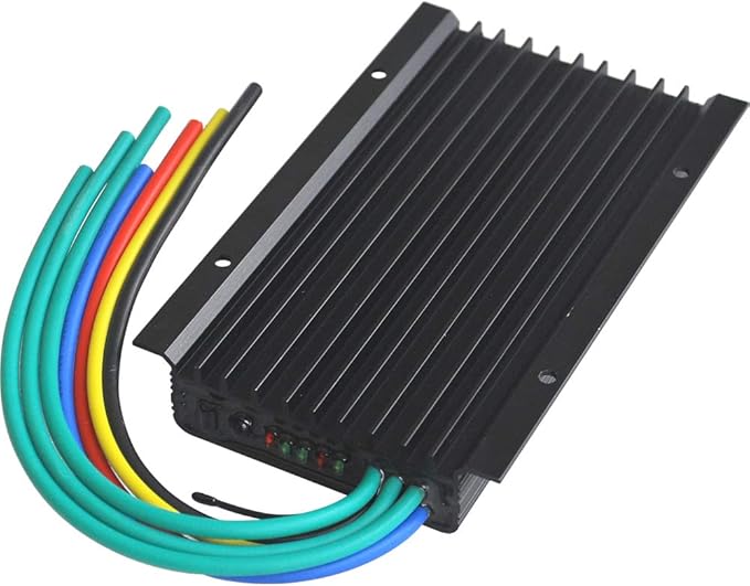 Pikasola Hybrid Wind &amp Solar Controller for 12V/24V Battery Auto 30A Charge Controller for Off Grid Max 800W Wind Turbine &amp 1000W Solar Panel with MCT Charging