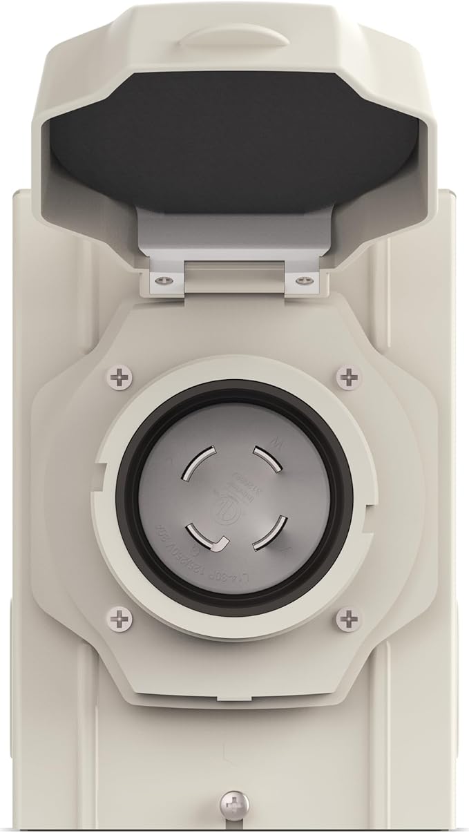 Champion Power Equipment 30A 125/250V Power Inlet Box
