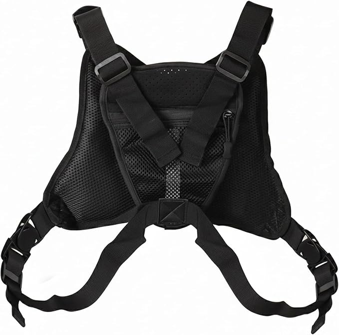 Tactical Chest Pack EDC Chest Bag Utility Molle Chest Rig Pouch with CCW Compartment Adjustable Strap Admin Pouch