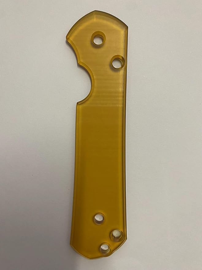 1PC Scales Handle Fits for Chris Reeve Large Sebenza 21 Knife Custom PEI Handle Patch Replacement