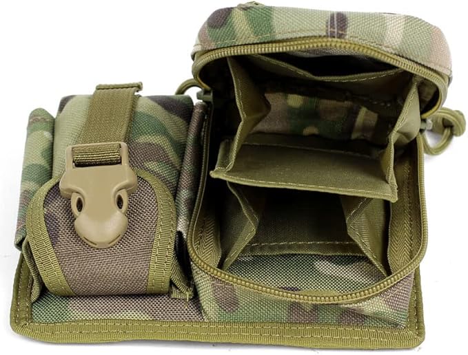 Tactical EDC Pouch Molle Belt Waist Gadget Tool Bag Compact Utility Pouch 1000D Nylon