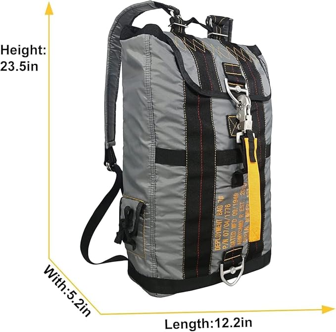 HYKING AIR FORCE Parachute Buckles Hook Tactical Deployment Weekender Backpack