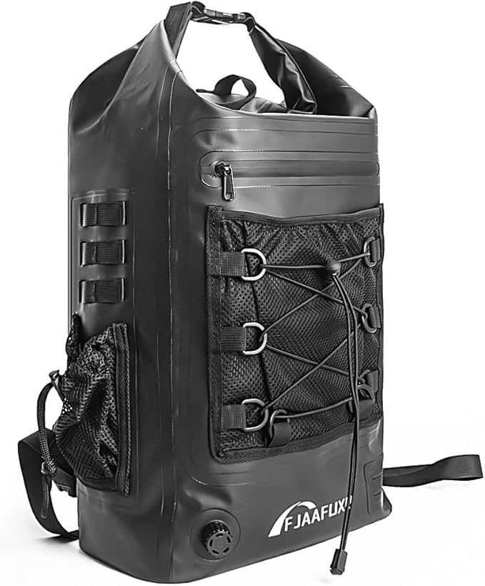 Faraday Travel Backpack Dry bag - EMP Proof Military Grade 30L Sports Outdoor Bag - Waterproof RFID Signal Blocking Protect Against Tracking Spying &amp Hackings for Travel/Work