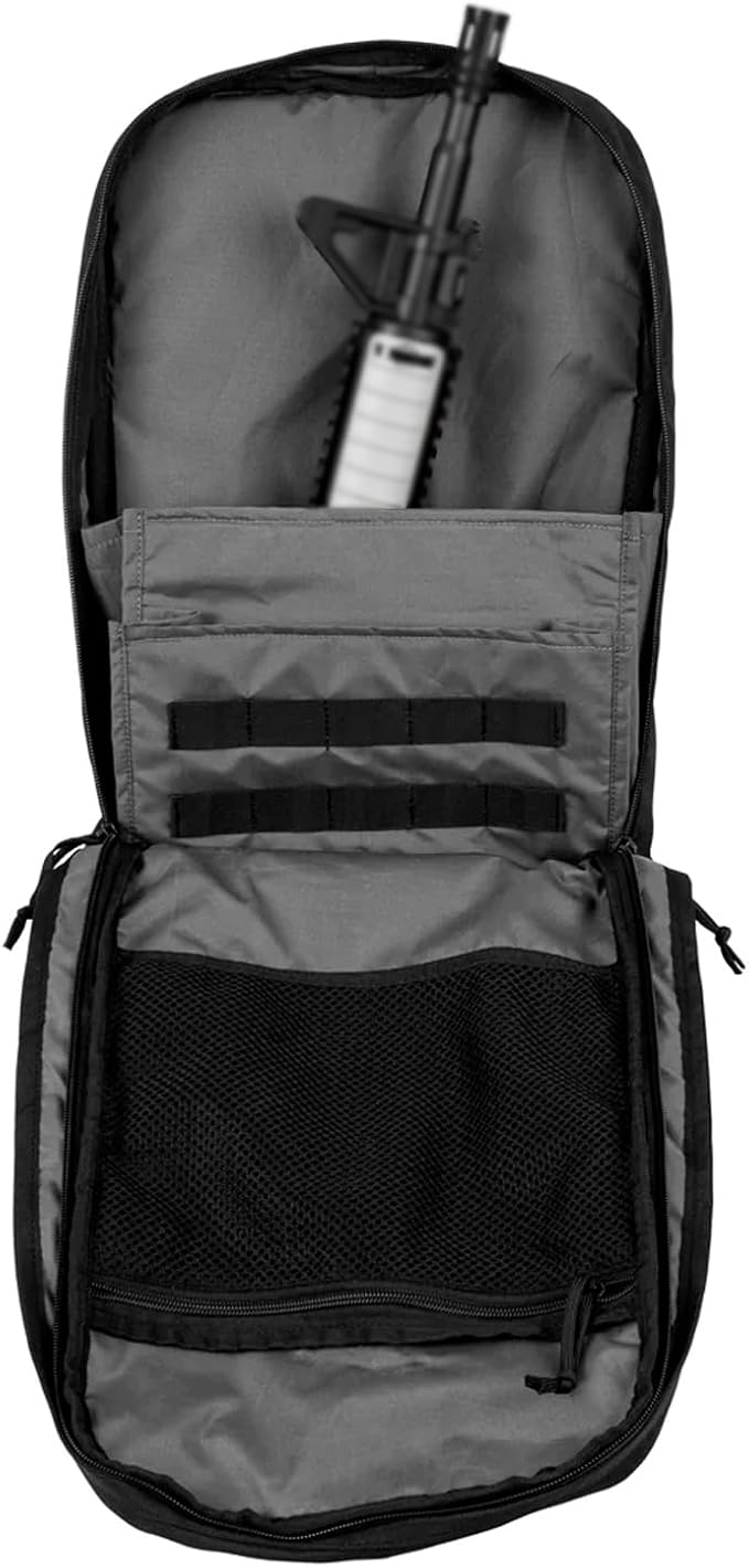 FOX OUTDOOR PRODUCTS Guardian SBR Pack 29L Tactical Rifle Backpack Modular Storage Gear Pockets Padded Back &amp Ventilation