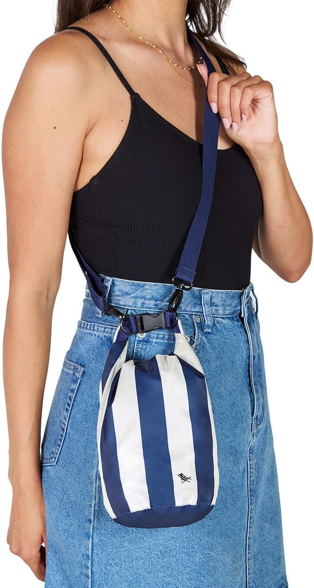 Dock &amp Bay Small Waterproof Dry Bag - 5L IP66 Waterproof Bag Lightweight - Whitsunday Blue
