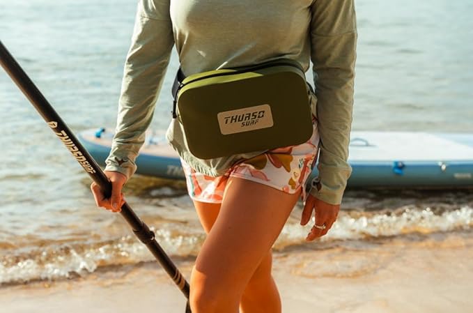 THURSO SURF Waterproof Fanny Pack Dry Bag Floating Pouch Bag Adjustable Waist Strap Keep Your Phone and Valuables Safe/Dry SUP Accessories for Kayaking Paddle Board Snorkeling Boating