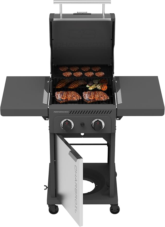 Charbroil Performance Series 2-Burner Gas Grill Cabinet Stainless Steel - 463638125