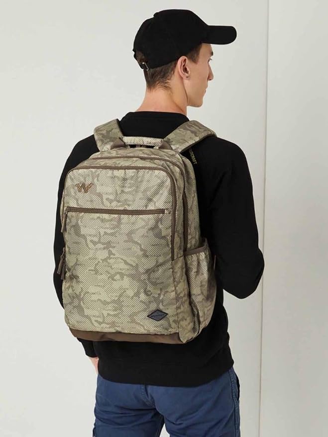 Wildcraft Evo 4 Compartment Backpack 35 (12960) L Digi_Camo : Beige