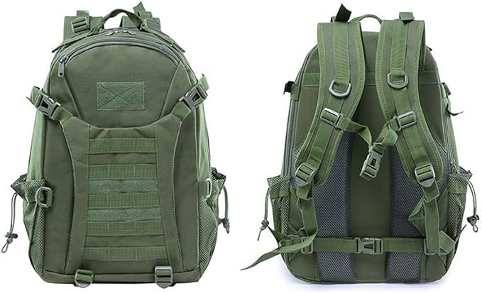 Military Tactical Backpack for Men and Women 30L Small Assault Pack Bag Rucksack with Molle System (Military Green)