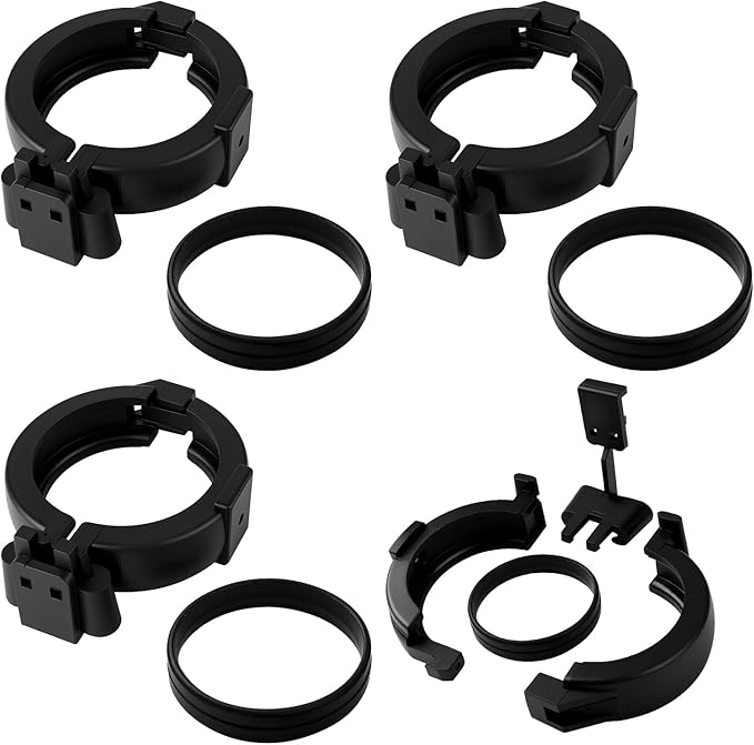 Solar Pool Heater Piping Clamps Compatible with Heliocol Sunstar SwimJoy Swimming Pool Solar Panels Replace#: HC-113（4 Pack）