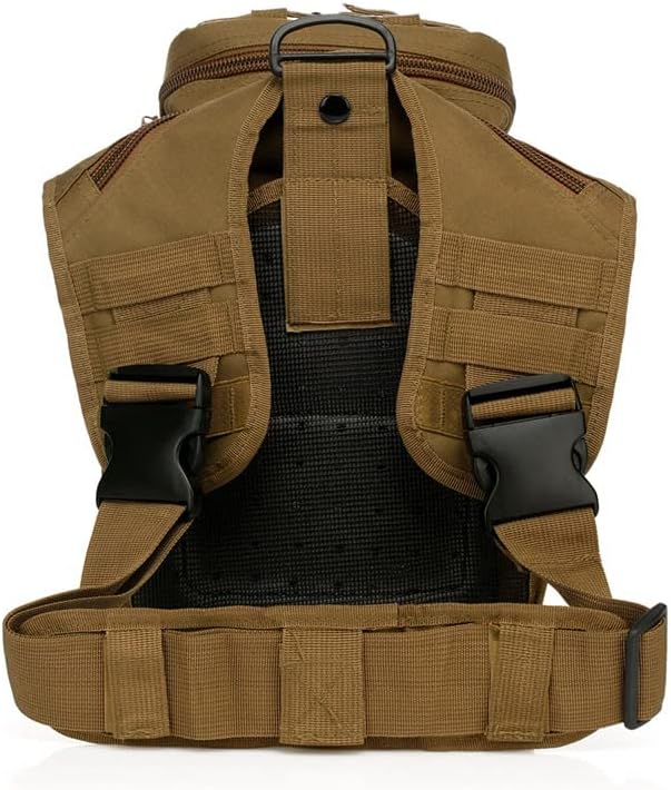 Outdoor Sports Hiking Sling Bag Shoulder Gear Pack Chest Range Bag Molle Camouflage Tactical Versipack - Tree