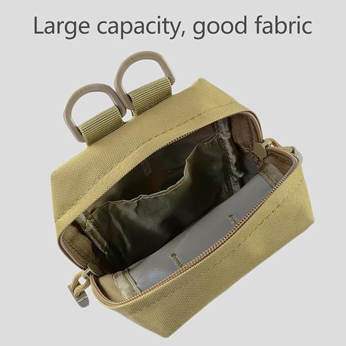 Tacticool Molle Pouch Tactical Compact Water-Resistant EDC Pouch Bag Small Utility Pouch
