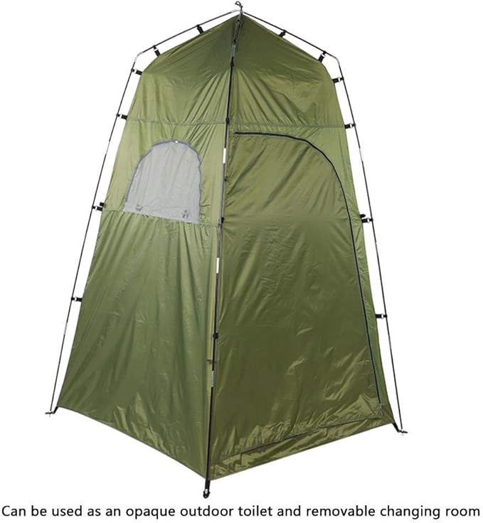 Zerone Portable Outdoor Shower Tent Modern Style 2 Person Windproof Portable Bathroom Shower Travelling Beach