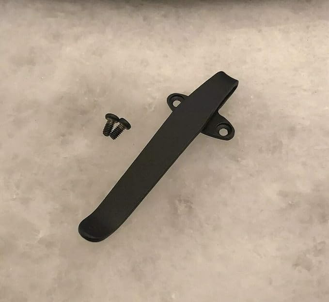 Matte Black Titanium Deep Carry Pocket Clip For Benchmade Casbah 4400 Knife