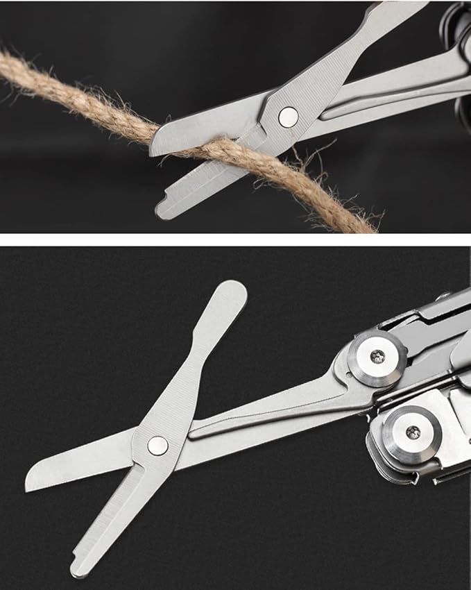 Multi-Purpose Pocket Knife Pliers Kit Durable Stainless Steel Multi-Plier Multi-Tool for Survival Camping Hunting