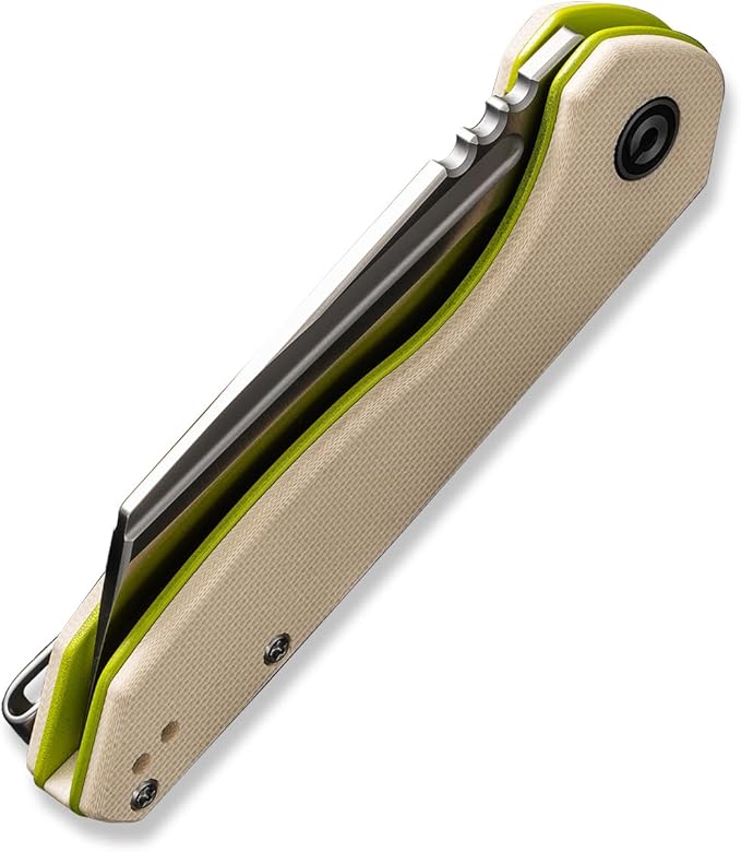 CIVIVI Pocket Knife for Men ExOne Folding Knife with Flipper 2.94 Nitro-V Reverse Tanto Blade G10 Handle for Perfect EDC Gift C23036-2