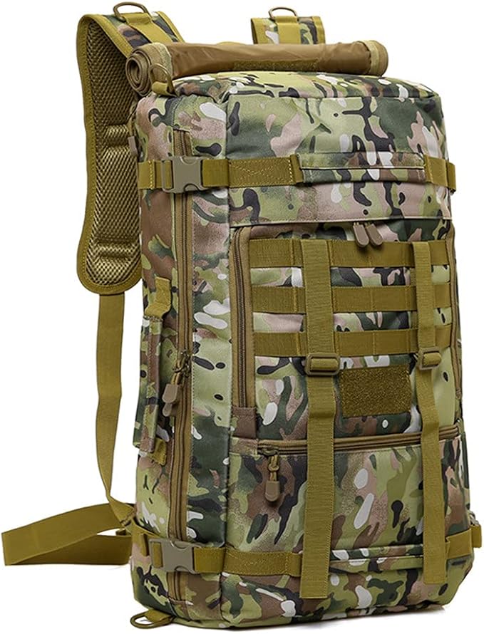 Outdoor Tactical Backpack 50L Large Molle Military Bags Multifunction Trekking Hunting Camp Hiking Shoulder Handbag
