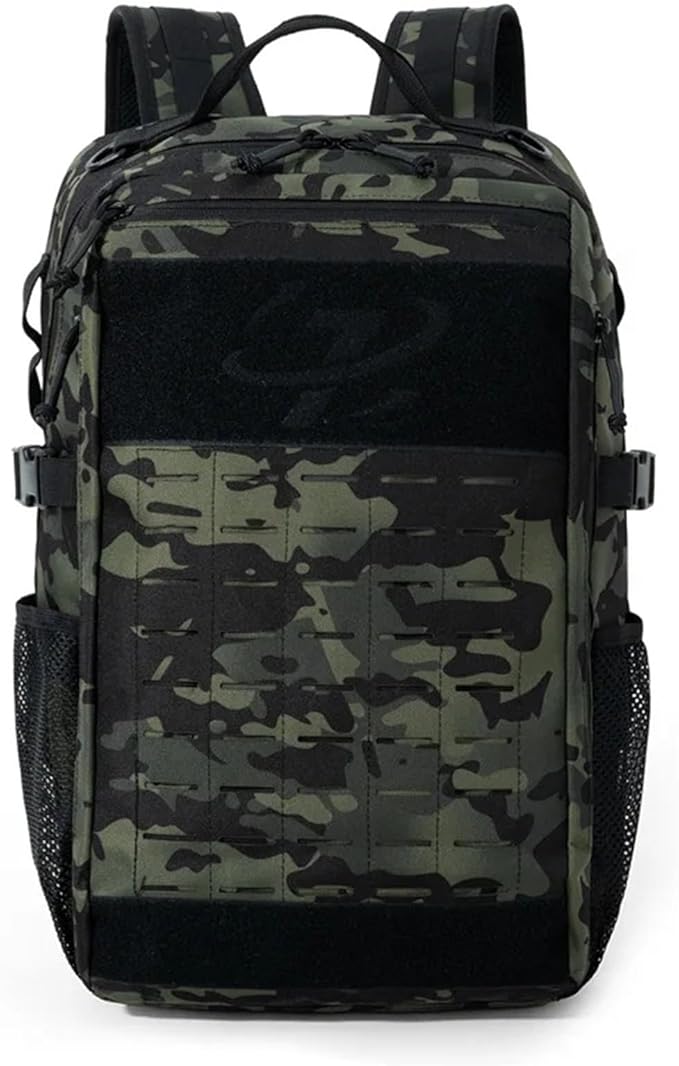 Climbing Backpack Outdoor Tactical Molle Bag Sports Camping Rucksack Multipurpose Hiking Fishing Hunting Mountaineering Backpack(BCP)