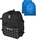 HYPERWEAR Hyper Ruck® 20L Rucking Backpack – Modular Load System Laptop &amp Plate Sleeves Fitness Hiking &amp EDC (Empty)