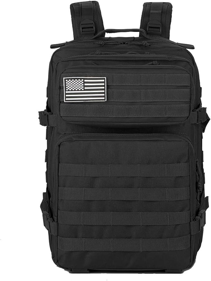 QT&ampQY 45L Tactical backpack &amp Tactical Toiletry Bag