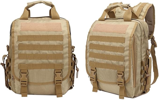 Military Tactical Backpack Army 3 Day Assault Pack Molle Bug out Bag Backpacks Computer Package For Men (Mud)