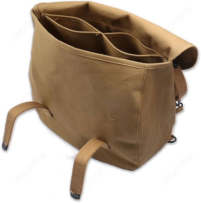 TBQATNTS WW2 Gear US Military M36 Backpack Shoulder Bag M1936 Rucksack Military M36 Backpack Shoulder Bag ReplicaA