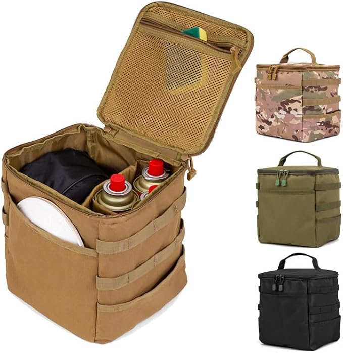 Outdoor Sports Gear Tactical Camouflage Combat Pouch Kit Pack Carry Camping Bag