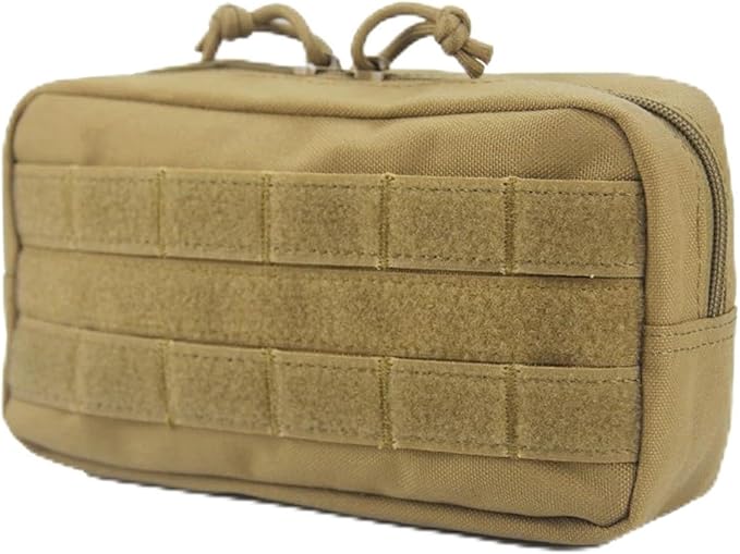 Molle Utility Every Day Carry Waist Bag Tactical Pouch First Aid Bag Belt Pouch Outdoor Sports Hunting(OD)