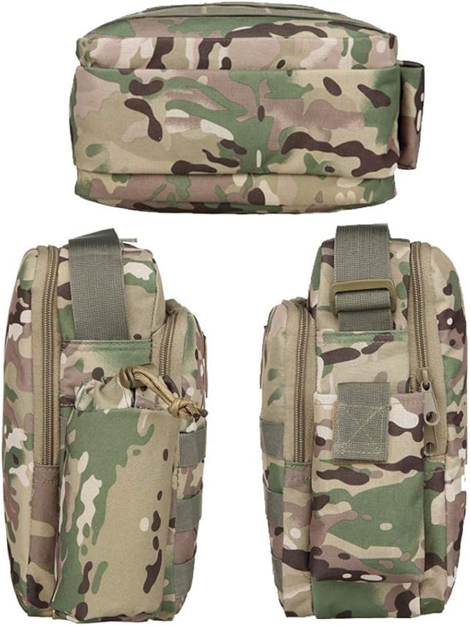 Sunnystacticalgear Outdoor Sports Hiking Sling Pack Camouflage Tactical Molle Shoulder Bag - DD