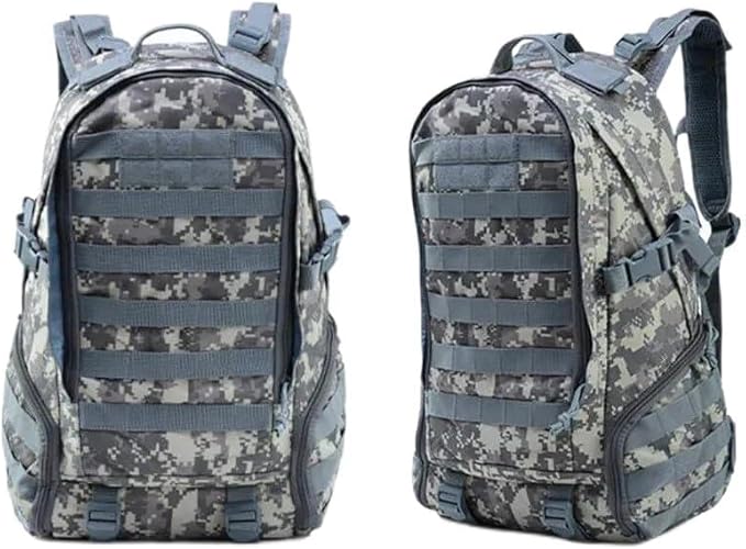 Tactical Backpack 30L Assault 3P Pack Molle Bag Men's Outdoor Sport Travel Camping Hunting Army Mountaineering Military Rucksack(camo 5)