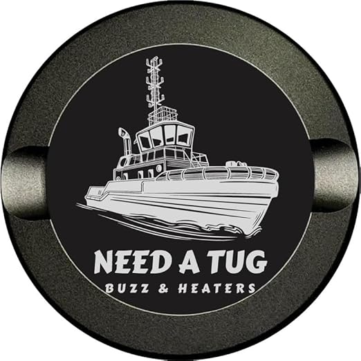 Buzz &amp Heaters Metal Container for Zyn | Metal Holder for Zyn |Metal Can for Zyn | Metal Cases for Zyn Holder | Metal Pouch Cans for Zyn | Offshore Need A Tug Anodized