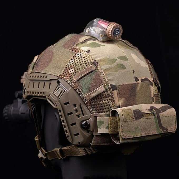 Tactical Helmet Counterweight Bag 500D Nylon Balancing Pouch Battery Storage with 5 Adjustable Weights