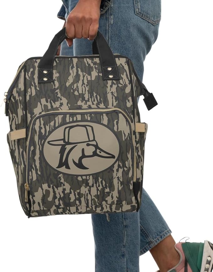 Tree Camo Redneck Duck Backpack/Waterfowl Camo Diaper bag/Hunting Bag