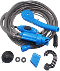 OUNONA 12v Car Charger Portable Camping Shower 2m Hose Water Pump Outdoor/Indoor Use Pet Washing Accessory