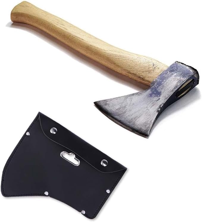 1pc Axe Head Protective Case for Camping Hatchet Cover Safety Axe with Hook for Outdoor Camping Blade Protection